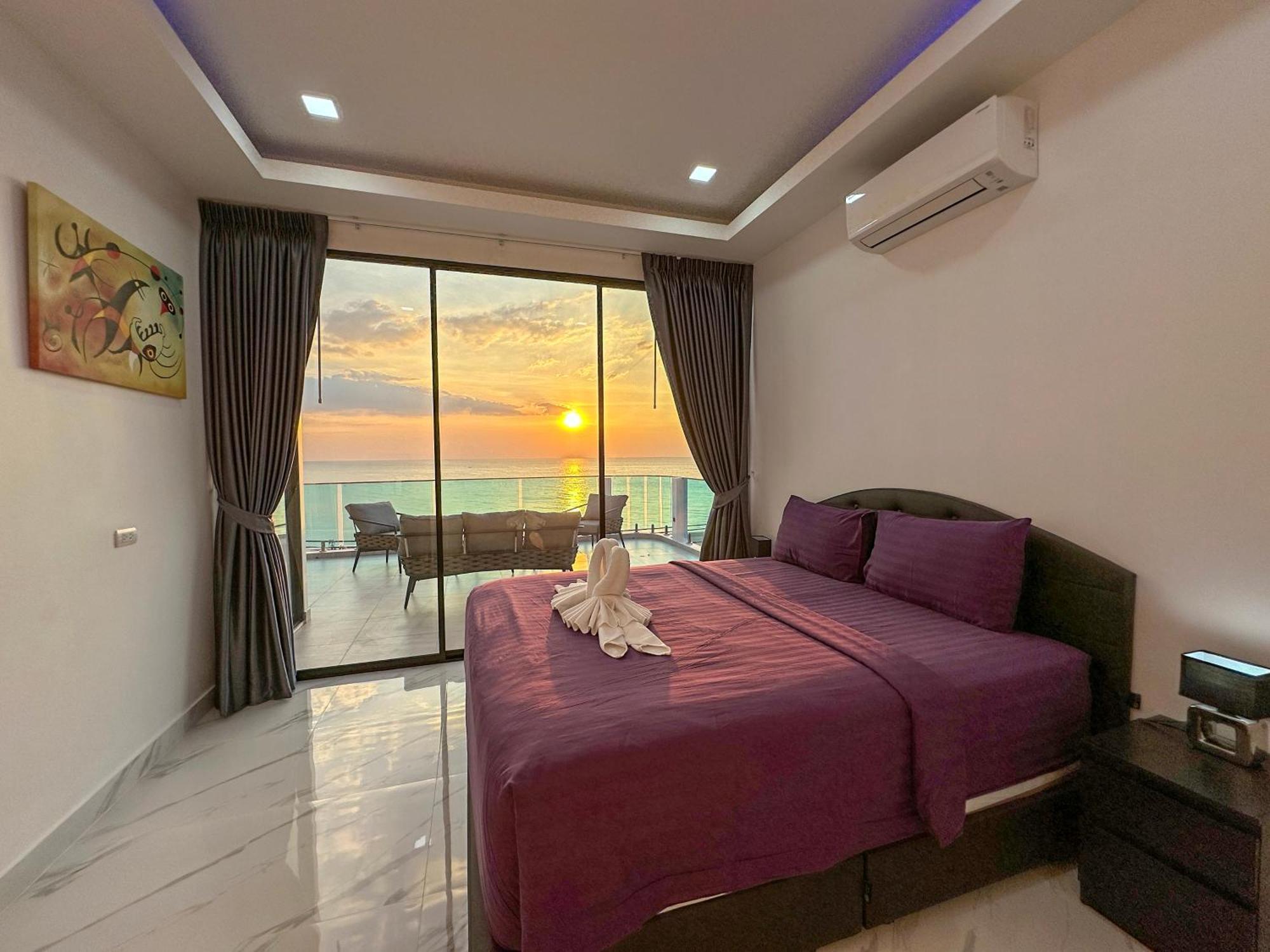 Stunning Beachfront View Luxurious Apartment 40 Jomtien Beach Exterior foto