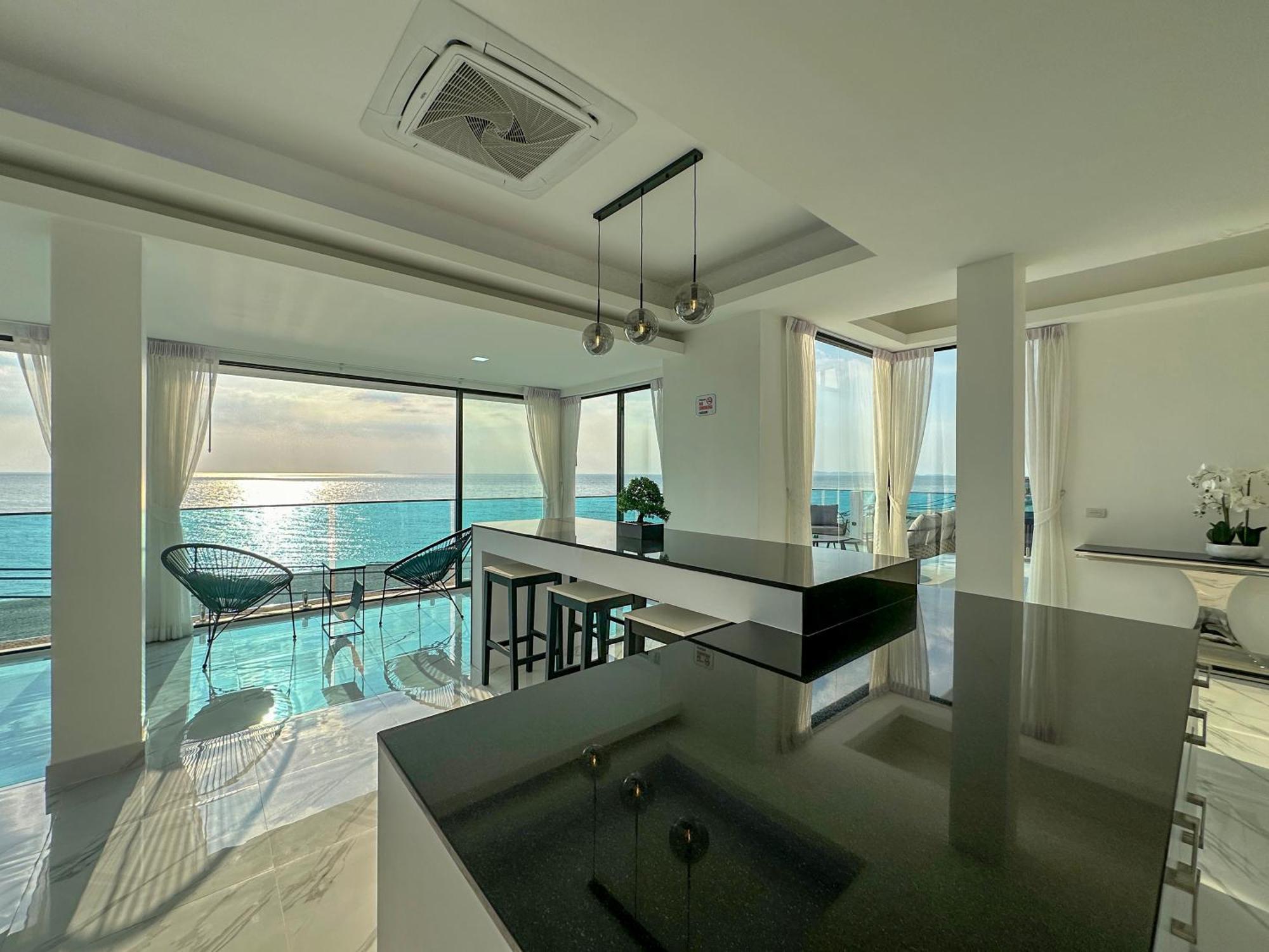 Stunning Beachfront View Luxurious Apartment 40 Jomtien Beach Exterior foto